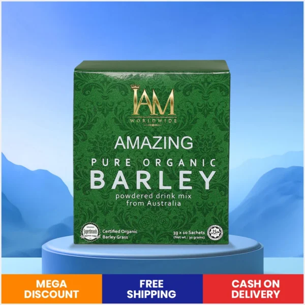 IAM Amazing Pure Organic Barley Powdered Drink